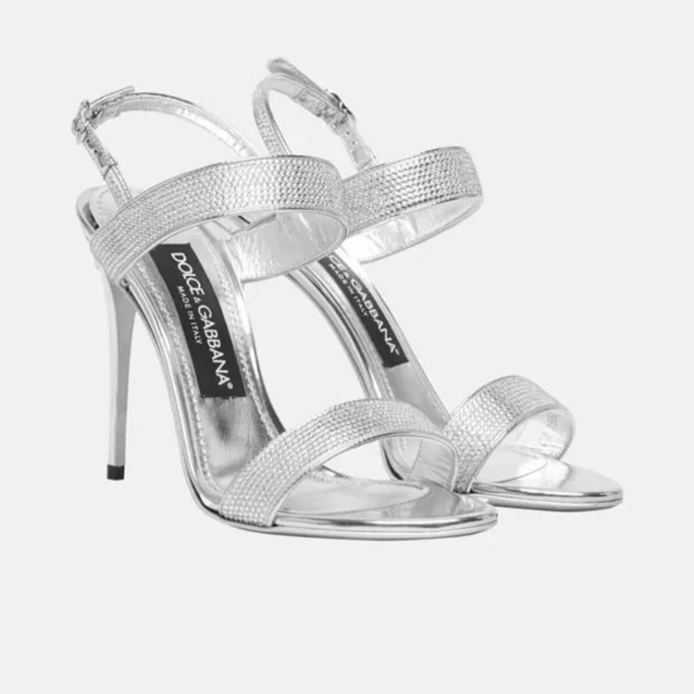 Dolce & Gabanna crystal stilettos sandals